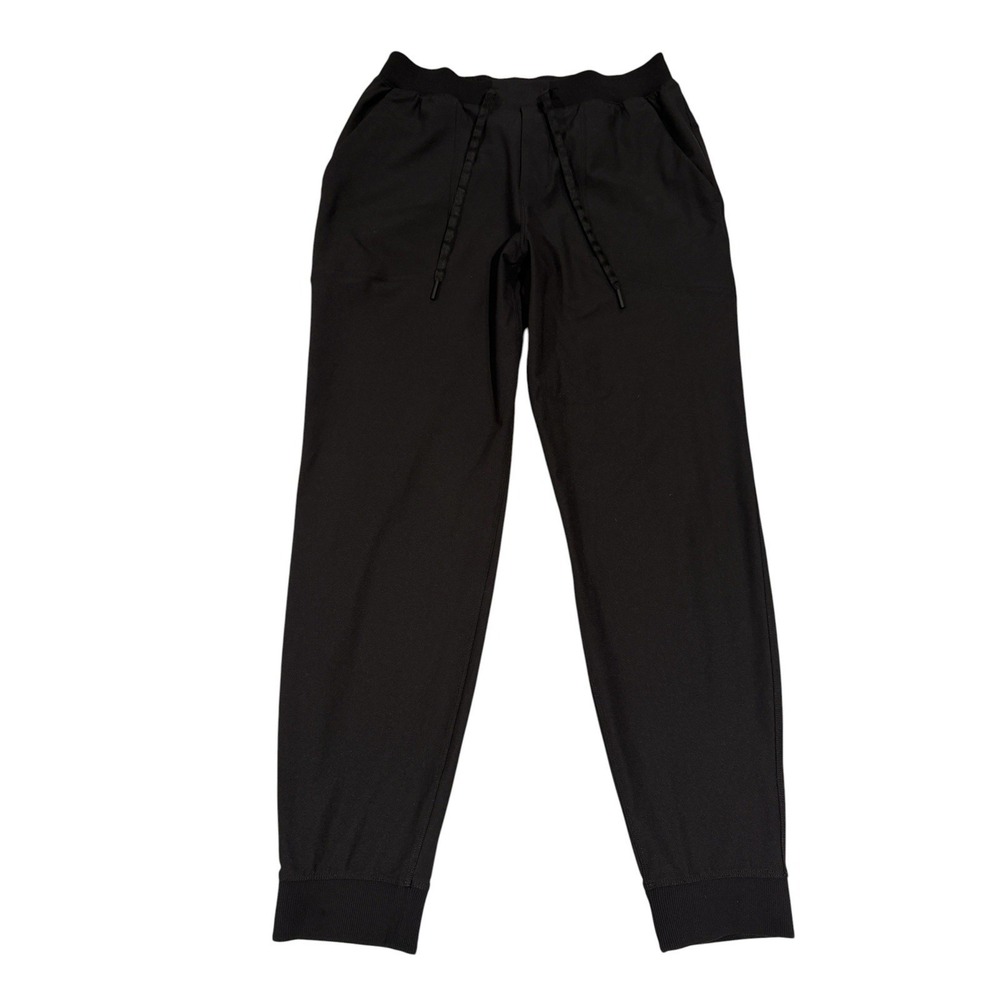 Lululemon ABC Jogger Pants Black Men's M Tapered Performance Zip Pocket ECU